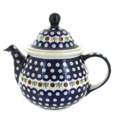 Blue Rose Polish Pottery 943 Zaklady Large Teapot -Blue Rose Pottery Store GUEST 5124cab6 798c 41ea afb6 99b1d797395c