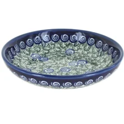 Blue Rose Polish Pottery 1952 Zaklady Large Shallow Dish -Blue Rose Pottery Store GUEST 52377fc4 ffa4 4bde a640 629d04dacecd