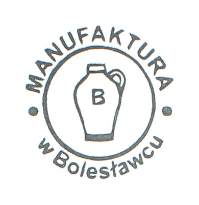 Blue Rose Polish Pottery M109 Manufaktura Large Decagonal Serving Bowl 3 Blue Rose Polish Pottery M109 Manufaktura Large Decagonal Serving Bowl