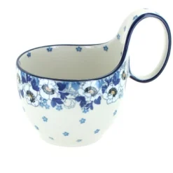 Blue Rose Polish Pottery 845 Ceramika Artystyczna Soup Mug -Blue Rose Pottery Store GUEST 5287de53 1eac 4b6d a07b db6e8f9eed0e