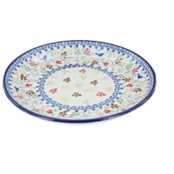 Blue Rose Polish Pottery Ceramika Artystyczna Dessert Plate -Blue Rose Pottery Store GUEST 55b9279e 0540 485c 83b8 4cb3af40c4e1