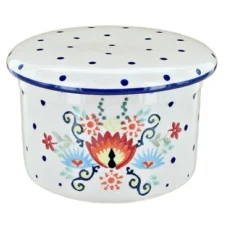Blue Rose Polish Pottery M136 Manufaktura French Butter Dish -Blue Rose Pottery Store GUEST 5632c2d5 82ab 405b 8bbc d7af019f0364