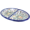 Blue Rose Polish Pottery 203 Vena Divided Dish -Blue Rose Pottery Store GUEST 56a2ece9 66aa 4468 a7eb 423ccd5980e5