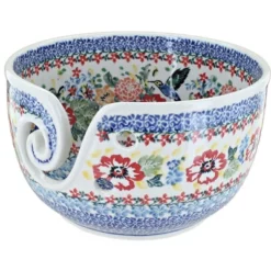 Blue Rose Polish Pottery G04 Ceramika Artystyczna Yarn Bowl -Blue Rose Pottery Store GUEST 56abe5bb e854 4295 9783 9e987b00d0b7