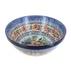 Blue Rose Polish Pottery 56 Ceramika Medium Serving Bowl -Blue Rose Pottery Store GUEST 5936ca7e 57a6 4017 8b92 dc293753646a