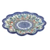 Blue Rose Polish Pottery 130 Vena Egg Plate -Blue Rose Pottery Store GUEST 5cd1423e 47a7 4a05 8299 c0c344e0bbb7