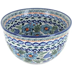 Blue Rose Polish Pottery 984 Zaklady Small Mixing Bowl 10 Blue Rose Polish Pottery 984 Zaklady Small Mixing Bowl -Blue Rose Pottery Store GUEST 5dcc46c4 c134 4d7f 9705 f7f0658cab21