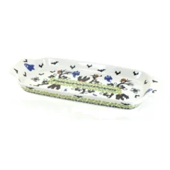 Blue Rose Polish Pottery 1282 Zaklady Bread Tray -Blue Rose Pottery Store GUEST 5ed09e3d 6577 4e1e bddb da8c5eea2b53