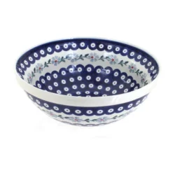 Blue Rose Polish Pottery M092 Manufaktura Large Serving Bowl -Blue Rose Pottery Store GUEST 5f78b066 7ff2 41c8 b6ed e20226b7ff9f