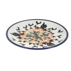 Blue Rose Polish Pottery Zaklady Dessert Plate 26 Blue Rose Polish Pottery Zaklady Dessert Plate -Blue Rose Pottery Store GUEST 608bdd84 f561 4ac4 bdfa a166039541ab
