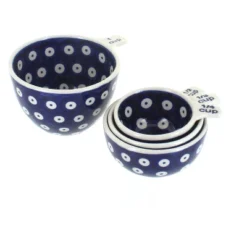 Blue Rose Polish Pottery M1720 Manufaktura Measuring Cup Set -Blue Rose Pottery Store GUEST 612afcb2 5379 4797 b920 4ba2e259cbfb