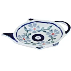 Blue Rose Polish Pottery P094 Manufaktura Teabag Holder -Blue Rose Pottery Store GUEST 612d4ffb 00ac 4b1e 933e 73b2f0e02aad