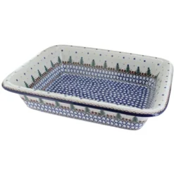 Blue Rose Polish Pottery 855 Ceramika Artystyczna Medium Rectangular Baker -Blue Rose Pottery Store GUEST 613f824f 4359 49ce 80a3 da77324b026e