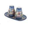 Blue Rose Polish Pottery 131 Ceramika Artystyczna Salt & Pepper Shakers With Tray 2 Blue Rose Polish Pottery 131 Ceramika Artystyczna Salt & Pepper Shakers With Tray -Blue Rose Pottery Store GUEST 625d6f34 c85e 4270 9c3c b006fd86d309
