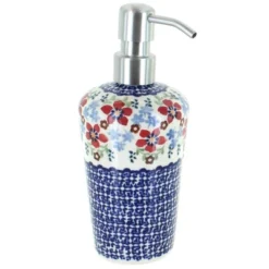 Blue Rose Polish Pottery B009 Manufaktura Soap Dispenser -Blue Rose Pottery Store GUEST 62c9bf02 a93d 4547 bbf3 fbe3301d570d