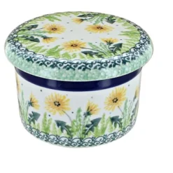 Blue Rose Polish Pottery 270 Ceramika Artystyczna French Butter Dish -Blue Rose Pottery Store GUEST 63ef5852 e712 4ab7 85f9 b02fa17cfaed