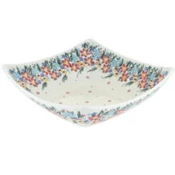 Blue Rose Polish Pottery 161 Vena Square Serving Dish -Blue Rose Pottery Store GUEST 66f38eed 4045 4c41 94ec 2227b358e5b0