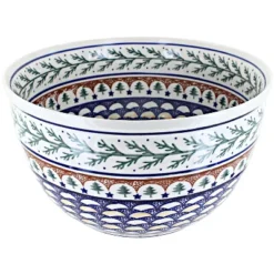 Blue Rose Polish Pottery 986 Zaklady Large Mixing Bowl -Blue Rose Pottery Store GUEST 6753e3ad 1403 4814 b7d1 ff4ec68b6d3c