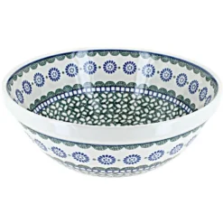 Blue Rose Polish Pottery 56 Ceramika Medium Serving Bowl -Blue Rose Pottery Store GUEST 68c64c3a cb4a 44f9 b497 65546e879a8d