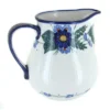Blue Rose Polish Pottery 7C WR Unikat Pitcher -Blue Rose Pottery Store GUEST 6b512595 6e47 4b2e a254 355bcb3688ba