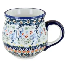 Blue Rose Polish Pottery K090 Manufaktura Bubble Mug -Blue Rose Pottery Store GUEST 6f1c2820 026b 47fa acb9 156f30b4f23f