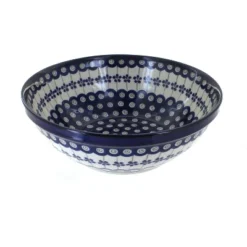 Blue Rose Polish Pottery 851 Zaklady Large Serving Bowl -Blue Rose Pottery Store GUEST 6f8e1836 122f 41f1 9671 e5197454212b