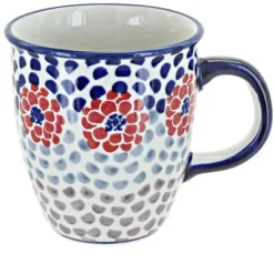 Blue Rose Polish Pottery Manufaktura Coffee Mug -Blue Rose Pottery Store GUEST 706922d2 163c 40e1 9e90 ee62b4495050