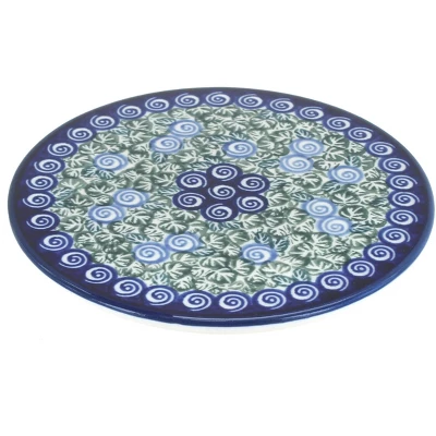 Blue Rose Polish Pottery 1012 Zaklady Trivet 14 Blue Rose Polish Pottery 1012 Zaklady Trivet - Image 12