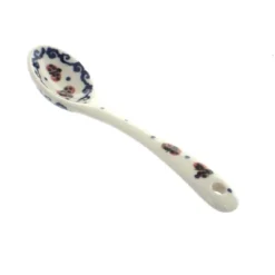 Blue Rose Polish Pottery 64 Vena Sugar Spoon -Blue Rose Pottery Store GUEST 7125ed99 0f3e 403a ab0e a49fa358c4b7