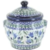 Blue Rose Polish Pottery 1098 Zaklady Medium Canister -Blue Rose Pottery Store GUEST 716e995b ba78 458e 87e9 be99ec06f9fe