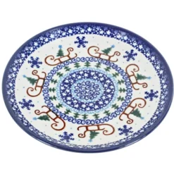 Blue Rose Polish Pottery Vena Dessert Plate 31 Blue Rose Polish Pottery Vena Dessert Plate -Blue Rose Pottery Store GUEST 720c68a9 c42e 4450 83da cdbc6da613e5