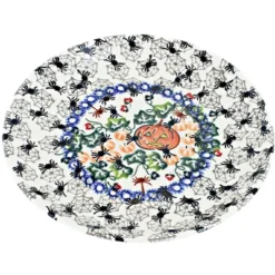 Blue Rose Polish Pottery Vena Dessert Plate 37 Blue Rose Polish Pottery Vena Dessert Plate -Blue Rose Pottery Store GUEST 7383990d 5a01 439e 9c77 b44d3a03a596