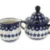 Blue Rose Polish Pottery 944-945 Zaklady Cream & Sugar Set -Blue Rose Pottery Store GUEST 73ac38f5 635a 498d a2e9 ab57635abff1