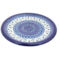 Blue Rose Polish Pottery Vena Dinner Plate 40 Blue Rose Polish Pottery Vena Dinner Plate -Blue Rose Pottery Store GUEST 74d0d686 69a4 4155 84de 6620f4d971f4