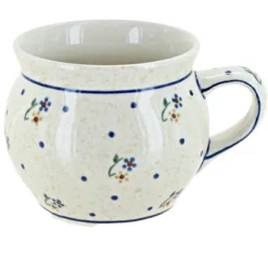 Blue Rose Polish Pottery 910 Zaklady Bell Shaped Mug -Blue Rose Pottery Store GUEST 75c911bf b624 437a aeac 4ce5701ab35d