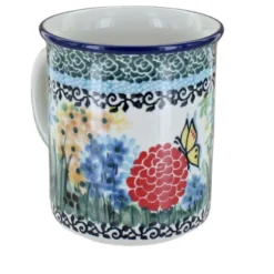 Blue Rose Polish Pottery 236 Ceramika Artystyczna Small Coffee Mug -Blue Rose Pottery Store GUEST 7600f945 2850 4593 a7d4 7339fc7ae849