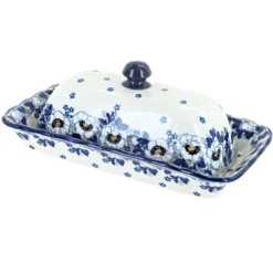 Blue Rose Polish Pottery A65 Ceramika Artystyczna Butter Dish 15 Blue Rose Polish Pottery A65 Ceramika Artystyczna Butter Dish -Blue Rose Pottery Store GUEST 762425ea e7fa 4254 a6cf 7e244fe59d22