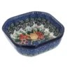 Blue Rose Polish Pottery 516 Ceramika Artystyczna Small Square Dish -Blue Rose Pottery Store GUEST 76b9fa60 b015 45c2 90f4 b9f4d492eadf