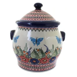 Blue Rose Polish Pottery 1101 Zaklady Cookie Jar 18 Blue Rose Polish Pottery 1101 Zaklady Cookie Jar -Blue Rose Pottery Store GUEST 76c2f2ec 866b 498e 9184 5fa785a1cd9d