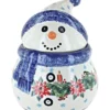 Blue Rose Polish Pottery 640 Kalich Snowman Cookie Jar 2 Blue Rose Polish Pottery 640 Kalich Snowman Cookie Jar -Blue Rose Pottery Store GUEST 775e4322 2a25 4b48 9d96 cc6cddd2a539