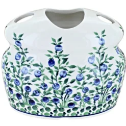 Blue Rose Polish Pottery 2115 Zaklady Toothbrush Holder -Blue Rose Pottery Store GUEST 784a891c ce7c 4cf8 96c3 631d3efd2a0e