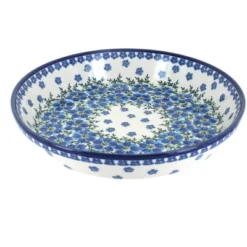 Blue Rose Polish Pottery 879 Zaklady Pie Plate -Blue Rose Pottery Store GUEST 78a77b4d 7e0f 4e88 8b75 7226db52a31e