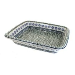 Blue Rose Polish Pottery 854 Ceramika Artystyczna Large Rectangular Baker -Blue Rose Pottery Store GUEST 7bbb177a 6013 4854 b54f 18e7eac9e8bc