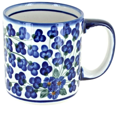 Blue Rose Polish Pottery WR Unikat Mug 12 Blue Rose Polish Pottery WR Unikat Mug - Image 10