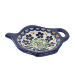 Blue Rose Polish Pottery 324 Vena Tea Bag Holder -Blue Rose Pottery Store GUEST 7c2b8642 7e80 4931 bedb 2a6c95af7315