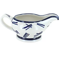 Blue Rose Polish Pottery 1258 Zaklady Gravy Boat -Blue Rose Pottery Store GUEST 7caeb174 eaa3 4b82 a33a 8c2371c4907a