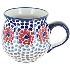 Blue Rose Polish Pottery K090 Manufaktura Bubble Mug -Blue Rose Pottery Store GUEST 7d057f71 704d 4158 93cd 9b00429d3a8c