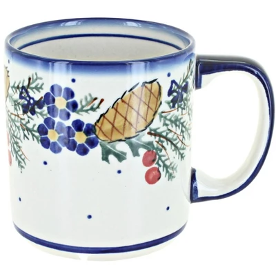 Blue Rose Polish Pottery WR Unikat Mug 10 Blue Rose Polish Pottery WR Unikat Mug - Image 8