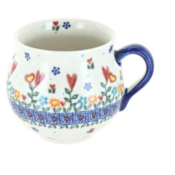 Blue Rose Polish Pottery 455 Vena Bubble Mug -Blue Rose Pottery Store GUEST 8115641f 1131 4413 b064 0394592c9eb5