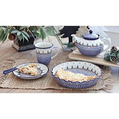 Blue Rose Polish Pottery 826 Ceramika Artystyczna Large Coffee Mug 3 Blue Rose Polish Pottery 826 Ceramika Artystyczna Large Coffee Mug